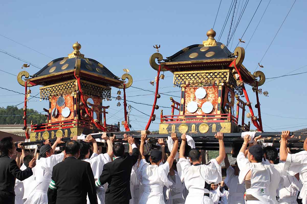 揖斐祭り 〜県重要有形民俗文化財